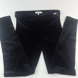 Vans black velvet leggings